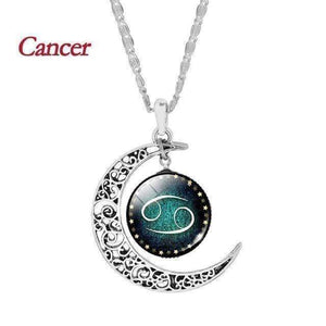 Oiko Store IB54400 Ladies' Necklace - Vintage Zodiac Signs