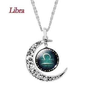 Oiko Store IB54420 Ladies' Necklace - Vintage Zodiac Signs