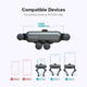 INIU Gravity Car Holder For Phone in Car Air Vent Clip Mount No Magnetic Mobile Phone Holder GPS Stand For iPhone XS MAX Xiaomi