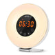 Inlife Wake-Up Light Alarm Clocks With FM Radio Time Display Touch Mode LED Time Display Snooze Function Night Light RGB Color