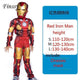Oiko Store  iron Man-4602 / S Spiderman Superman Iron Man Cosplay Costume for Boys Carnival Halloween Costume for Kids Star Wars Deadpool Thor Ant man Panther