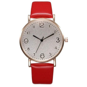 Top Style Fashion Women's Luxury Leather Band Analog Quartz WristWatch Golden Ladies Watch Women Dress Reloj Mujer Black Clock
