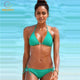 Oiko Store Lake Blue / S Brazilian Bikini Swimwear
