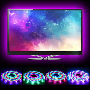 LED Strip 2811 IC RGB 5050 Led Flexible Light 300 Mode 12V Smart Strip Ribbon Tape HDTV TV Desktop Screen Backlight Bias lights