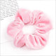 33Colors Korea Velvet Hair Scrunchie Elastic Hair Bands Solid Color Women Girls Headwear Ponytail Holder Hair Accessories