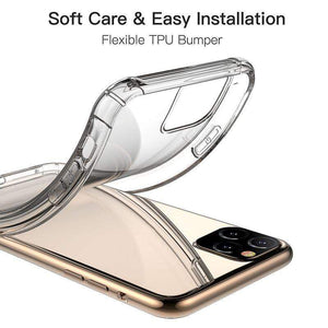 Luxury Transparent Soft TPU Case For iPhone 11 Pro Max Protective Case Cover For iPhone 11 2019
