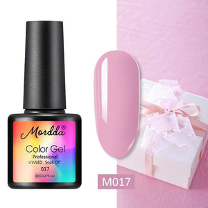 Oiko Store  M-040 MORDDA 8 ML Gel Polish UV LED Nail Varnish For Manicure 60 Colors Gel Lacquer Semi Permanent Gel Paint Nail Art DIY Design Tools