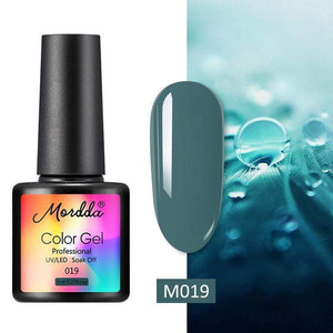 Oiko Store  M-044 MORDDA 8 ML Gel Polish UV LED Nail Varnish For Manicure 60 Colors Gel Lacquer Semi Permanent Gel Paint Nail Art DIY Design Tools