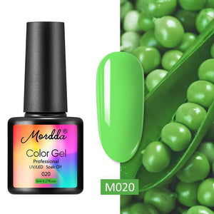 Oiko Store  M-046 MORDDA 8 ML Gel Polish UV LED Nail Varnish For Manicure 60 Colors Gel Lacquer Semi Permanent Gel Paint Nail Art DIY Design Tools