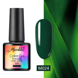 Oiko Store  M-054 MORDDA 8 ML Gel Polish UV LED Nail Varnish For Manicure 60 Colors Gel Lacquer Semi Permanent Gel Paint Nail Art DIY Design Tools