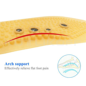 Magnetic Acupressure Insoles Massage Shoes Pads for Slimming Weight Loss Foot Massaging Feet Health Care Magnet Insole Sole Pads