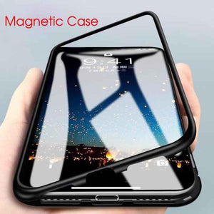 Magnetic Metal Case For Samsung Galaxy A70 A50 A40 A30 A10 A20 Note 8 9 10 Pro A6 A8 Plus A7 A9 2018 M20 M30 S10 5G Cover Coque