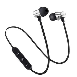 Oiko Store  Magnetic Wireless Bluetooth Earphone Stereo Sports Waterproof Earbuds Wireless in-ear Headset with Mic For IPhone 7 Samsung