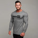 Men fashion t shirt 2019 NEW Spring summer Slim shirts male Tops Leisure Bodybuilding Long Sleeve personality tees clothing