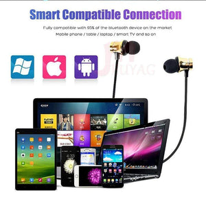 MEUYAG Magnetic Wireless bluetooth Earphone XT11 music headset Phone Neckband sport Earbuds Earphone with Mic For iPhone Samsung