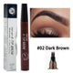 Microblading Eyebrow Pen Waterproof Fork Tip Eyebrow Tattoo Pencil Long Lasting Professional Fine Sketch Liquid Eye Brow Pencil