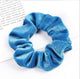 33Colors Korea Velvet Hair Scrunchie Elastic Hair Bands Solid Color Women Girls Headwear Ponytail Holder Hair Accessories