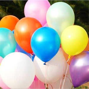 10Pcs birthday balloons 10inch 1.5g Latex Helium balloon Thickening Pearl party balloon Party Ball kid child toy wedding ballons