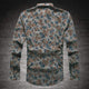 New Fashion Casual Men Shirt Long Sleeve Europe Style Slim Fit Shirt Men High Quality Cotton Floral Shirt S2124