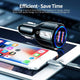 Olaf Car USB Charger Quick Charge 3.0 2.0 Mobile Phone Charger 2 Port USB Fast Car Charger for iPhone Samsung Tablet Car-Charger