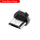 USLION Magnetic Micro USB Cable Fast Charging USB Type C Cable Magnet Charger Data Charge Cable Cord For Iphone 7 Samsung Xiaomi