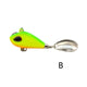 Oiko Store  OUTKIT New Metal Mini VIB With Spoon Fishing Lure 6g10g17g25g 2cm Fishing Tackle Pin Crankbait Vibration Spinner Sinking Bait