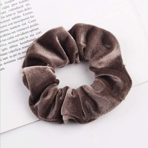 33Colors Korea Velvet Hair Scrunchie Elastic Hair Bands Solid Color Women Girls Headwear Ponytail Holder Hair Accessories
