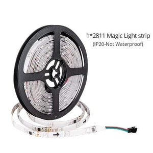 LED Strip 2811 IC RGB 5050 Led Flexible Light 300 Mode 12V Smart Strip Ribbon Tape HDTV TV Desktop Screen Backlight Bias lights