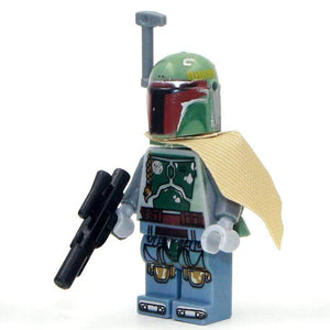 Building Blocks Wars Bricks Darth Vader Yoda Rey PoE Dameron Mandalorian Jango Fett Drabatan Figures For Children Toys KF6111