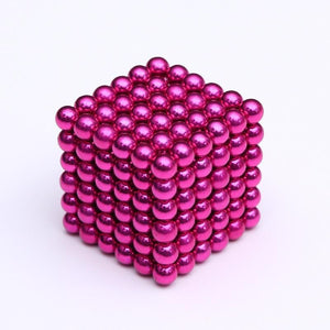 216Pcs/set 3mm Magic Magnet Magnetic Blocks Balls NEO Sphere Cube Beads Building Toys PUZZLE