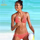 Oiko Store Pink / S Brazilian Bikini Swimwear