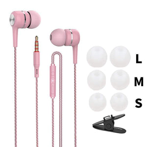 VPB S12 Sport Earphone wholesale Wired Super Bass 3.5mm Crack Colorful Headset Earbud with Microphone Hands Free for Samsung