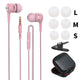 VPB S12 Sport Earphone wholesale Wired Super Bass 3.5mm Crack Colorful Headset Earbud with Microphone Hands Free for Samsung