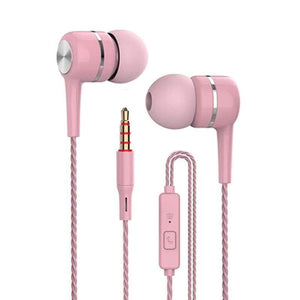 VPB S12 Sport Earphone wholesale Wired Super Bass 3.5mm Crack Colorful Headset Earbud with Microphone Hands Free for Samsung