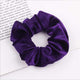 33Colors Korea Velvet Hair Scrunchie Elastic Hair Bands Solid Color Women Girls Headwear Ponytail Holder Hair Accessories