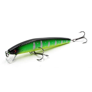 Oiko Store  Q Amlucas Fishing Lure Hard Bait 9.5cm 9g Minnow Crankbait Wobblers Peche Bass Artificial Baits Pike Carp Lures Swimbait WW165