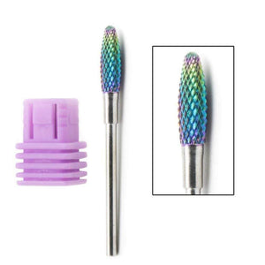 28 Type Nail Drill Bits For Electric Drill Manicure Machine Accessory Rainbow Tungsten Carbide Ceramic Milling Cutter Nail Files