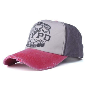 Oiko Store red and coffer Unisex Hat NYPD