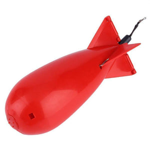 Oiko Store  Red Carp Fishing Large Rockets Spod Bomb Fishing Tackle Feeders Pellet Rocket Feeder Float Bait Holder Maker Tackle Tool Accessories