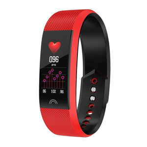 Oiko Store  Red XANES® XT06 0.96'' Color Screen IP68 Waterproof Smart Watch Blood Pressure Oxygen Pedometer Camera Control Fitness Sports Bracelet