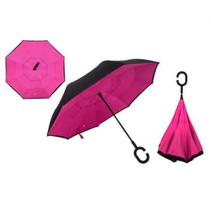 Oiko Store  Rose Reverse Folding Umbrella
