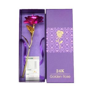 Oiko Store  Rose / United States 24k Gold Foil Plated Everlasting Rose