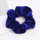 33Colors Korea Velvet Hair Scrunchie Elastic Hair Bands Solid Color Women Girls Headwear Ponytail Holder Hair Accessories