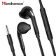 S6 Sport earphones with Mic 3.5mm In-Ear Wired Earphone Earbuds Stereo fone de ouvido Headpset Universal for Xiaomi iPhone PC S4
