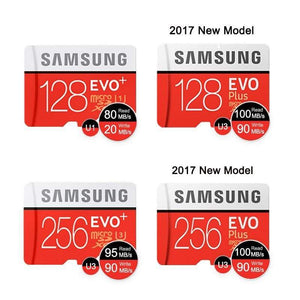 SAMSUNG Memory Card Micro SD 256GB 32GB 64GB 128GB 512G SDHC SDXC Grade EVO+ Class 10 C10 UHS TF SD Cards Trans Flash Microsd