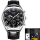 2020 LIGE Mens Watches Top Brand Luxury Waterproof 24 Hour Date Quartz Clock  Male Leather Sport Wrist Watch Relogio Masculino