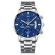 NIBOSI Mens Watches Luxury Top Brand Gold Watch Men Relogio Masculino Automatic Date Watch Quartz Luminous Calendar Wristwatch
