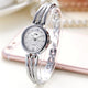 New Fashion Rhinestone Watches Women Luxury Brand Stainless Steel Bracelet watches Ladies Quartz Dress Watches reloj mujer Clock