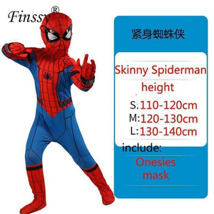 Oiko Store  Spiderman Superman Iron Man Cosplay Costume for Boys Carnival Halloween Costume for Kids Star Wars Deadpool Thor Ant man Panther