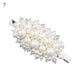 Oiko Store  Style7 Fashion Pearl Hair Clip for Women Elegant Korean Design Snap Barrette Stick Hairpin Hair Styling Accessories